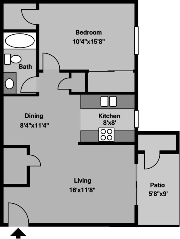 1, 2 & 3 Bedroom Apartments in Reno The Village at Iron Blossom